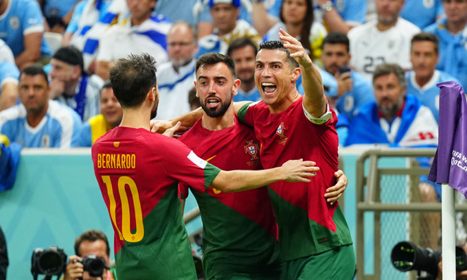 Bruno và Bernardo đã thi đấu cùng Ronaldo nhiều năm tại ĐT Bồ Đào Nha