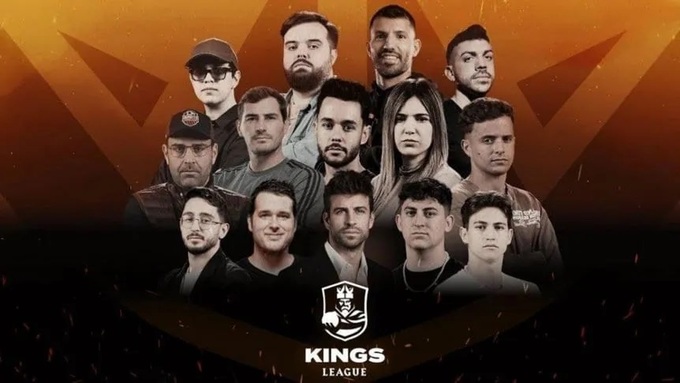 Kings League do Pique khai sinh là giải đấu quy tụ các cựu danh thủ và nhà sáng tạo nội dung.