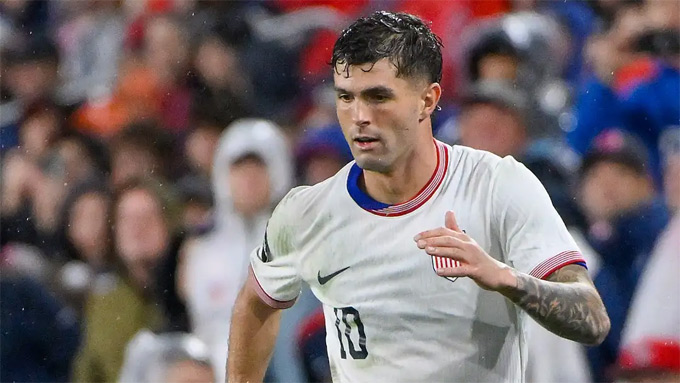 Pulisic lập cú đúp bàn thắng giúp Mỹ đánh bại Jamaica