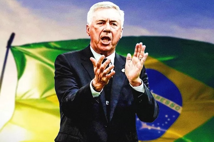 Ancelotti có thể nối lại đàm phán với LĐBĐ Brazil, nếu được Real Madrid sa thải