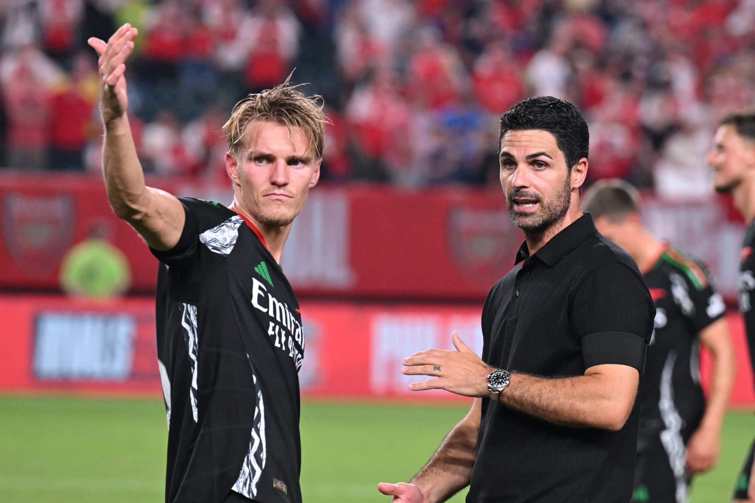 Từ cuối tuần này, Arteta sẽ có lại sự phục vụ của Odegaard