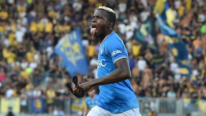 Trước Lukaku, Victor Osimhen là chân sút chủ lực gần nhất của Napoli.