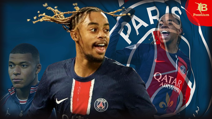 Bradley Barcola đang thay thế rất tốt vai trò của Kylian Mbappe tại PSG