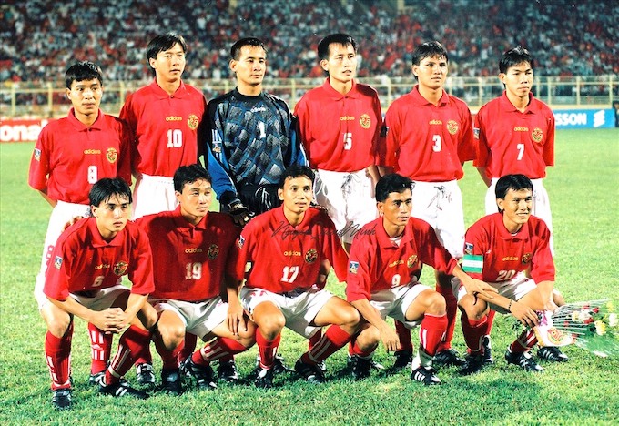 ĐT Việt Nam tại AFF Cup 1998. Ảnh: Quang Minh 