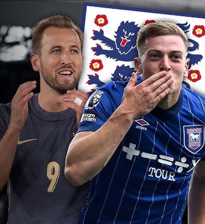 Delap đang được coi là truyền nhân của Harry Kane tại ĐT Anh