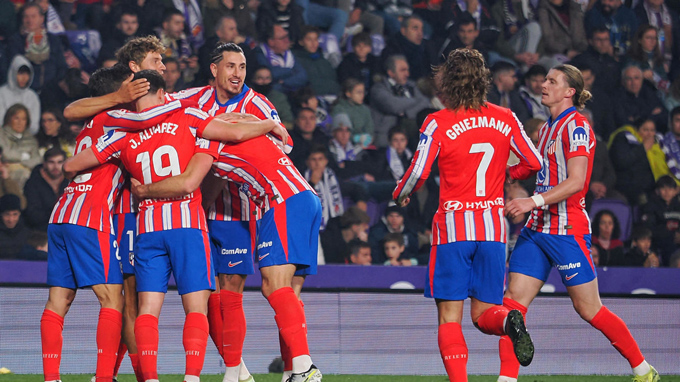 Atletico có chiến thắng đậm đà