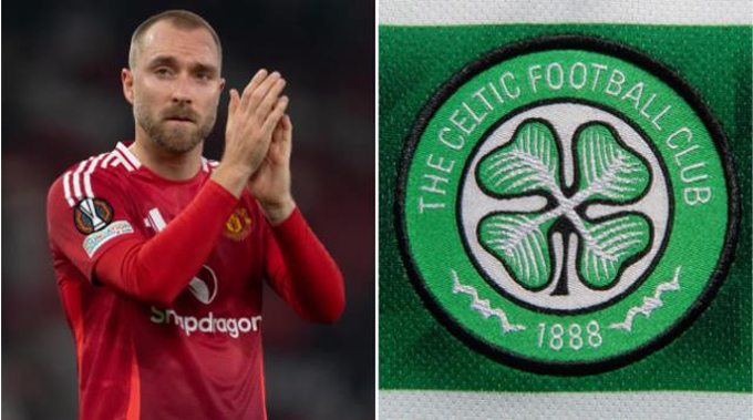 Eriksen có thể bị bán cho Celtic