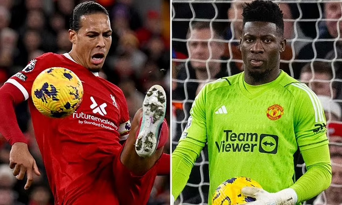 Van Dijk và Onana lọt vào đội hình hay nhất thế giới