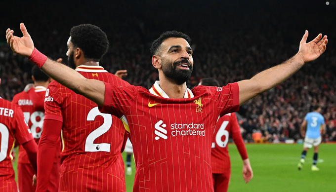 Salah đang là ngôi sao số 1 của Liverpool