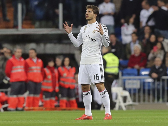 Lucas Silva không đáp ứng được mong đợi tại Real Madrid