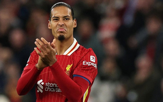 Van Dijk vẫn chưa thống nhất về điều khoản hợp đồng mới với Liverpool