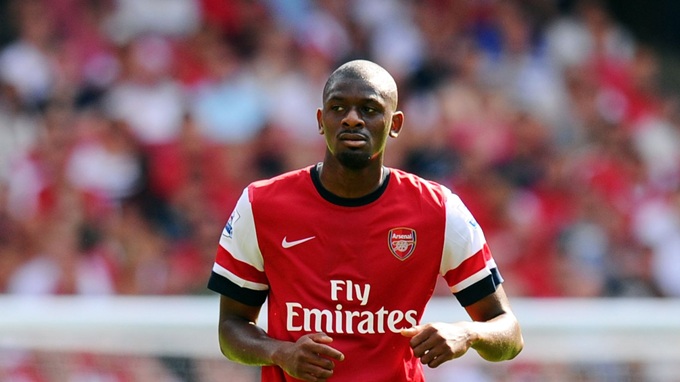 Abou Diaby bị chấn thương tàn phá sự nghiệp