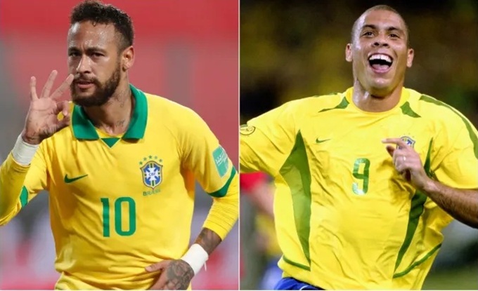 Neymar và Ronaldo, hai tài năng kiệt xuất của Brazil đều bị chấn thương hủy hoại sự nghiệp