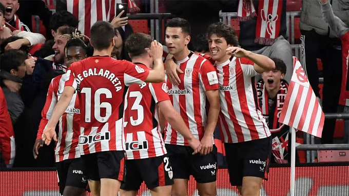 Bilbao đánh bại Real Madrid