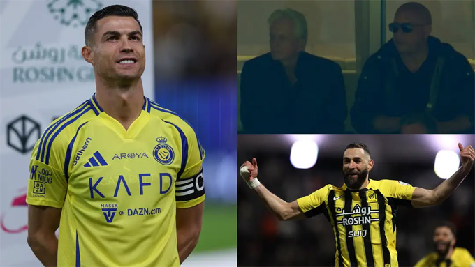 Dàn sao Hollywood dự khán màn so tài giữa Ronaldo và Benzema