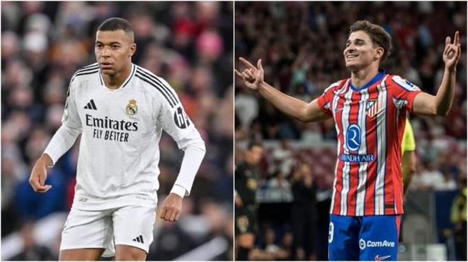 Mbappe và Alvarez là hai tân binh đáng chú ý nhất của La Liga hè này