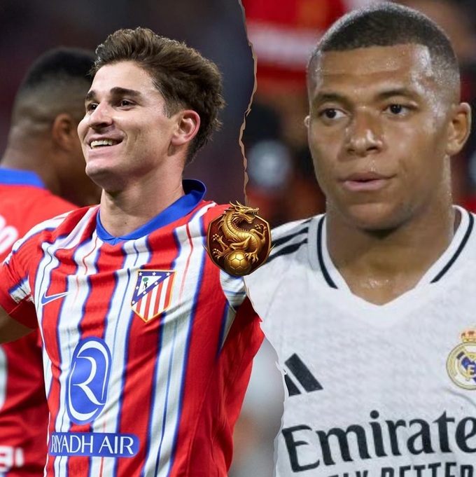 Trong khi Alvarez đang tỏa sáng rực rỡ, thì Mbappe lại chơi đầy thất vọng.