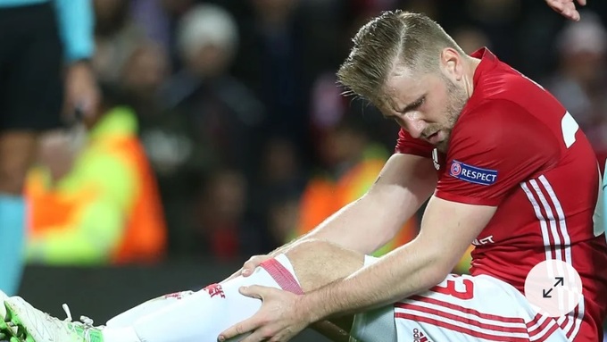Luke Shaw dính chấn thương nhiều như cơm bữa