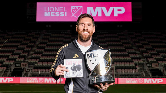 Messi xuất sắc nhất MLS năm 2024