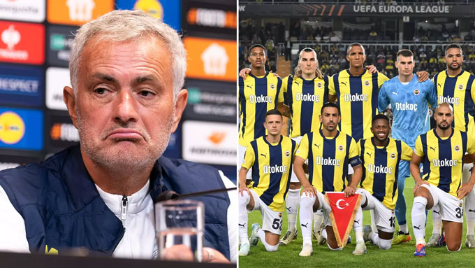 Mourinho đối mặt nguy cơ mất việc tại Fenerbahce