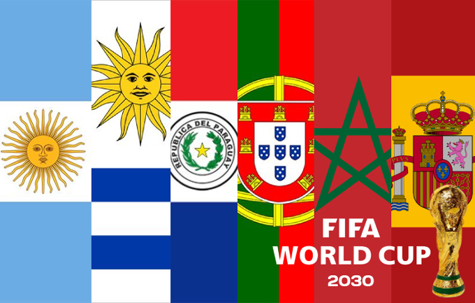 World Cup 2030 sẽ được tổ chức ở 6 quốc gia và 3 châu lục