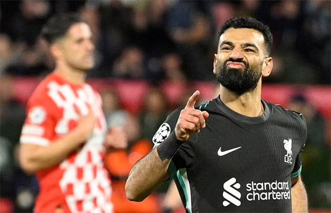 Phong độ hoàn hảo của Salah sẽ giúp Liverpool chinh phục Premier League và Champions League?