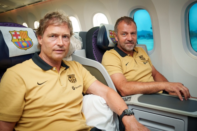 Marcus Sorg là cánh tay phải của HLV Hansi Flick tại Barca.