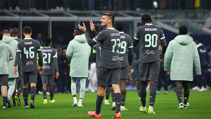 Francesco Camarda hai lần ghi bàn hụt ở Champions League mùa này