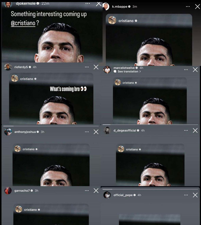  Thông điệp gây xôn xao của Ronaldo