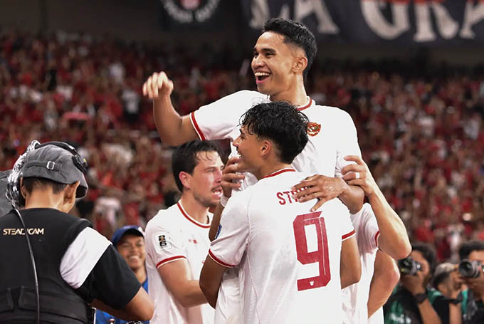 Indonesia đá như "rồng" tại vòng loại World Cup 2026