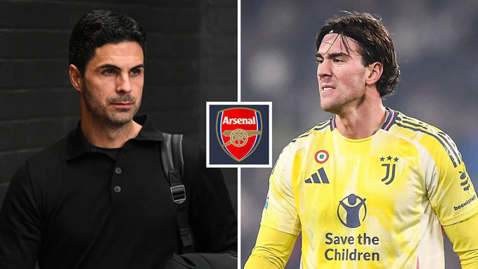 Arteta rất muốn có Vlahovic để bổ sung chất lượng cho hàng công Arsenal