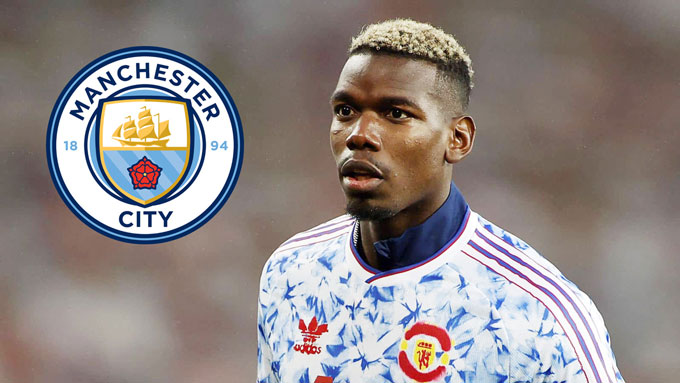 Man City đang cần một tiền vệ trung tâm đẳng cấp và Pogba thì đang là cầu thủ tự do