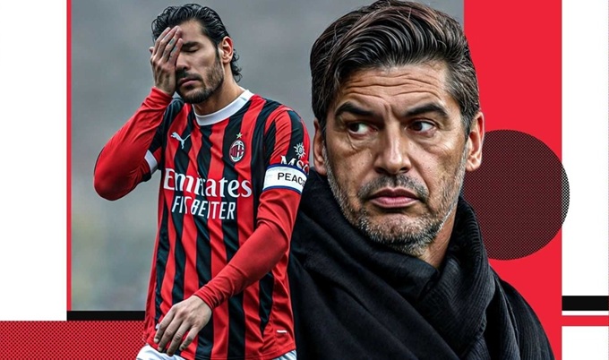 HLV Paulo Fonseca bức xúc với thái độ thi đấu của Theo Hernandez