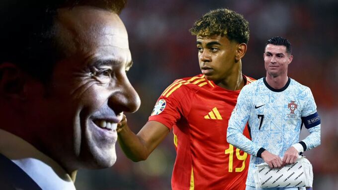 Siêu cò Jorge Mendes cho rằng Lamine Yamal nên học theo Cristiano Ronaldo.