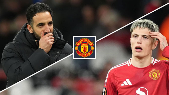 Garnacho bị HLV Amorim loại khỏi đội hình MU ở trận derby Manchester