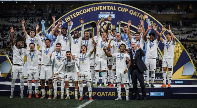 Real Madrid vô địch Cúp Liên lục địa 2024