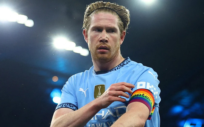 De Bruyne vẫn chưa gia hạn với Man City