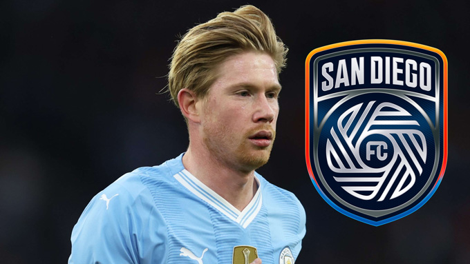 De Bruyne được liên hệ gia nhập San Diego