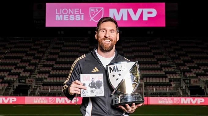 Messi đoạt giải Cầu thủ xuất sắc nhất MLS 2024