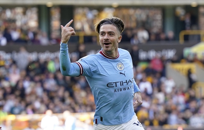 Grealish từng thăng hoa ở mùa giải 2022/23