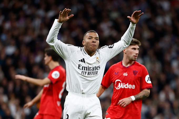 Mbappe đã có màn trình diễn xuất sắc