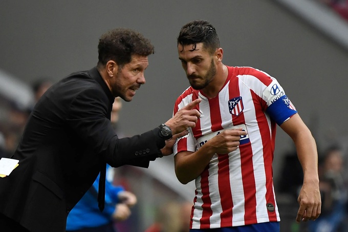 Koke là học trò cưng của HLV Diego Simeone