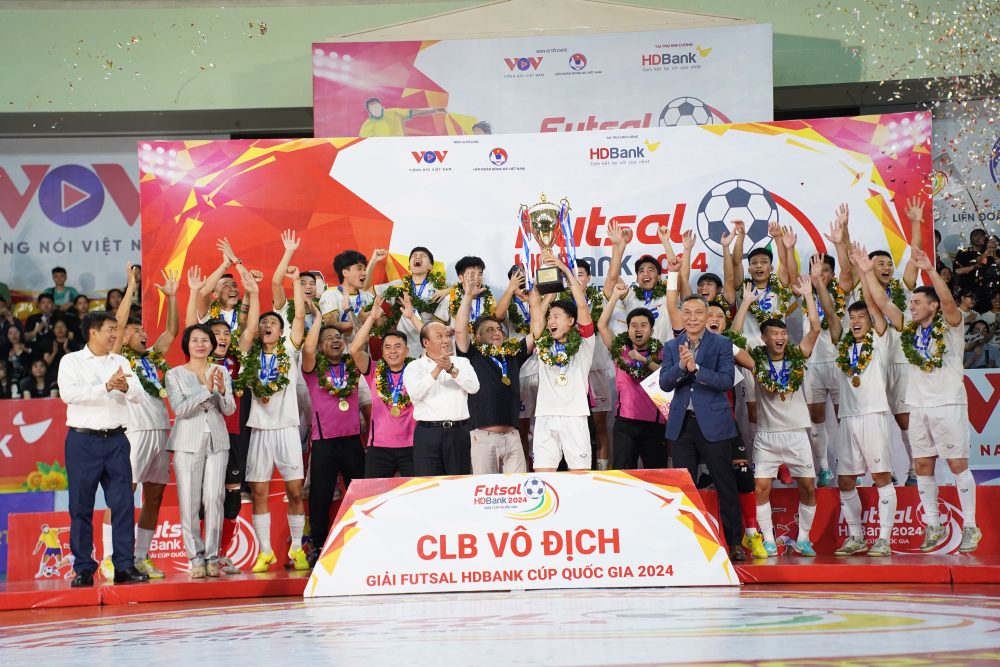 Thái Sơn Bắc giành chức vô địch Giải Futsal HDBank Cúp quốc gia 2024