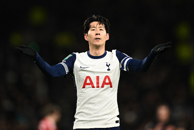 Son đang ở năm cuối hợp đồng với Tottenham