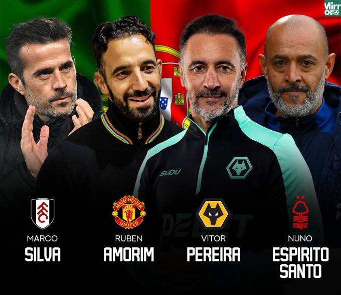 Vitor Pereira là HLV người Bồ Đào Nha thứ tư ở Premier League mùa này