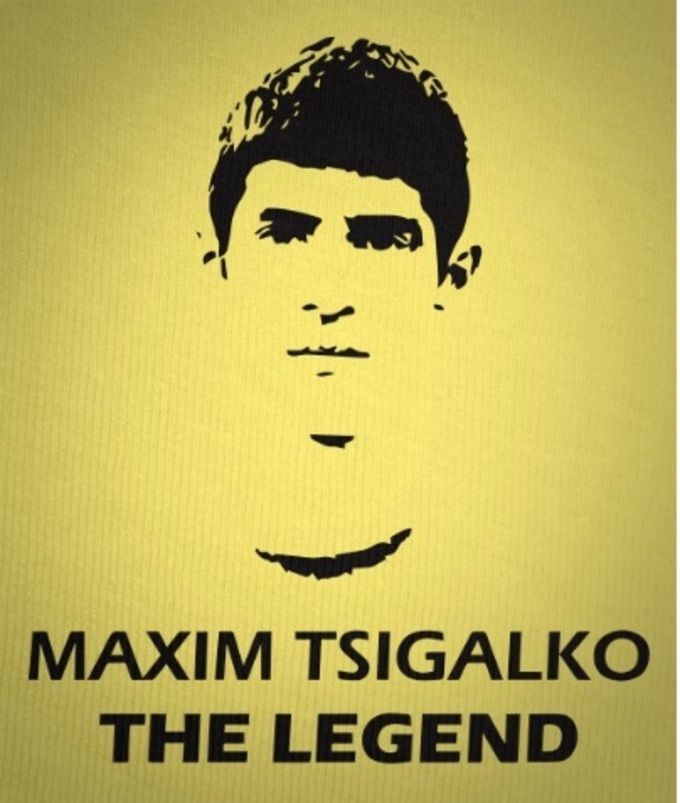 Maxim Tsigalko là huyền thoại trong game Quản lý bóng đá CM