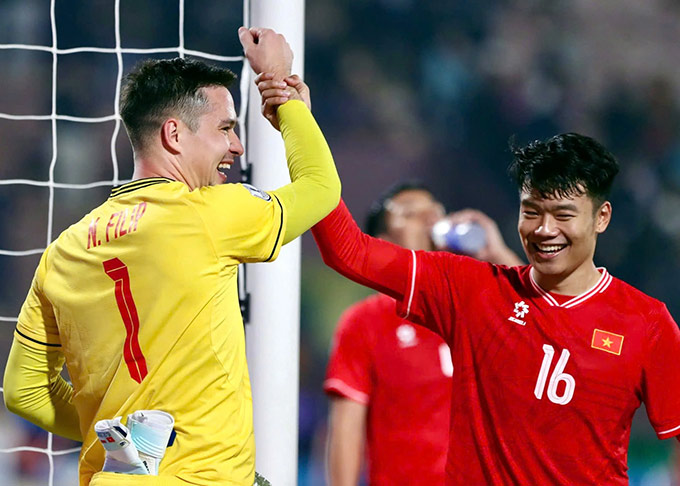 Nguyễn Filip ra sân 2 trận cho đến hiện tại của ĐT Việt Nam tại AFF Cup 2024 