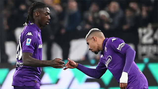 Keane mới được Fiorentina mua về từ Juventus