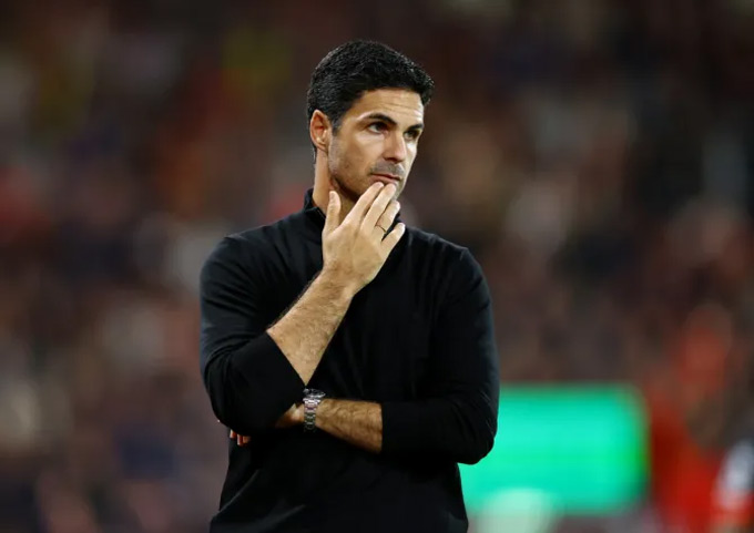 HLV Arteta bài binh bố trận cho màn đối đầu Brentford