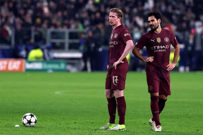 De Bruyne and Gundogan only have 6 months left on their contracts with Man City